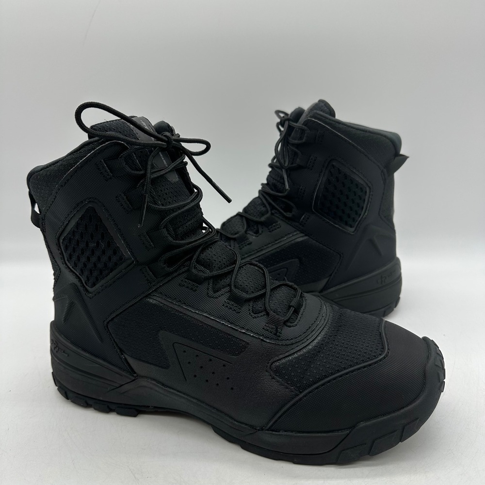 Tactical Research TR1040-T Men's Size 7.5W Wide Black Tactical Duty 7" Boots